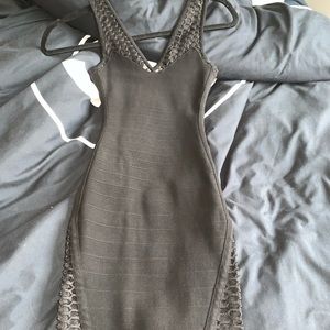 Black Marciano Bandage Dress